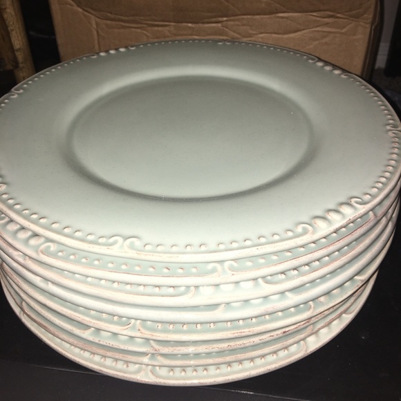 Skyros Designer Plates in Ice Blue - Picture 1 of 6